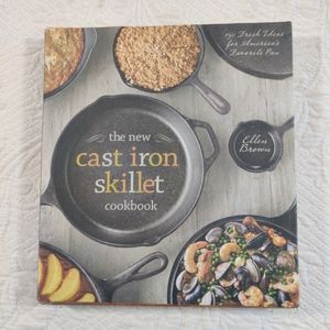 The New Cast Iron Skillet Cookbook by Ellen Brown 2014, Used, Good condition